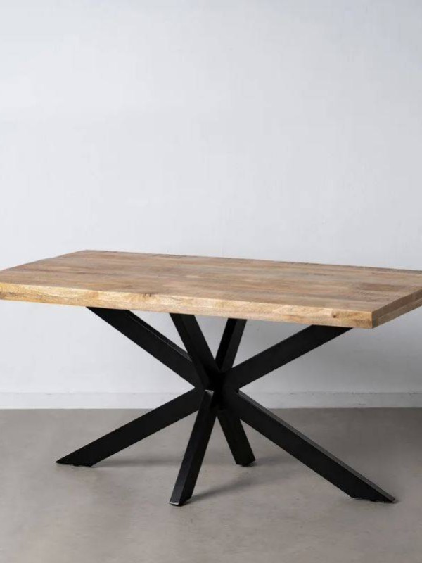 Mesa comedor madera / metal